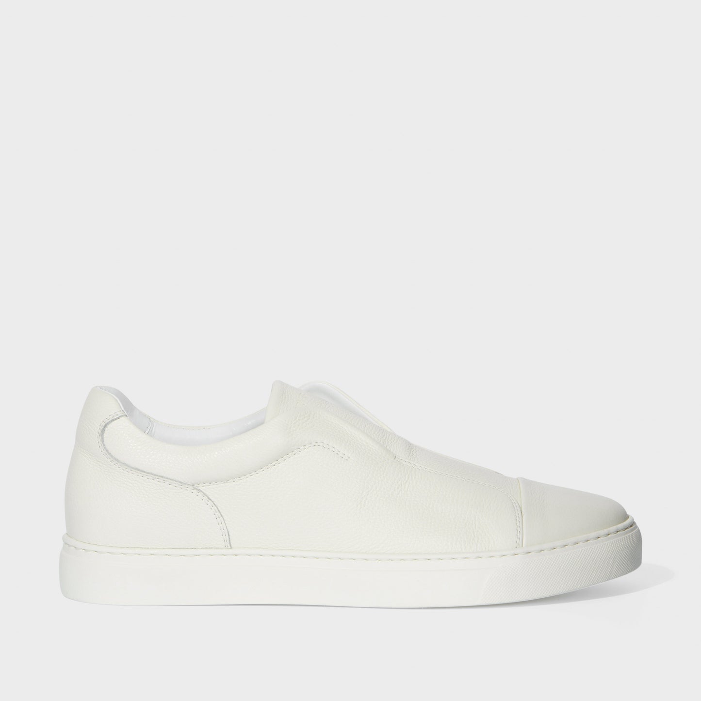 Aaron Soft Milled Calf White