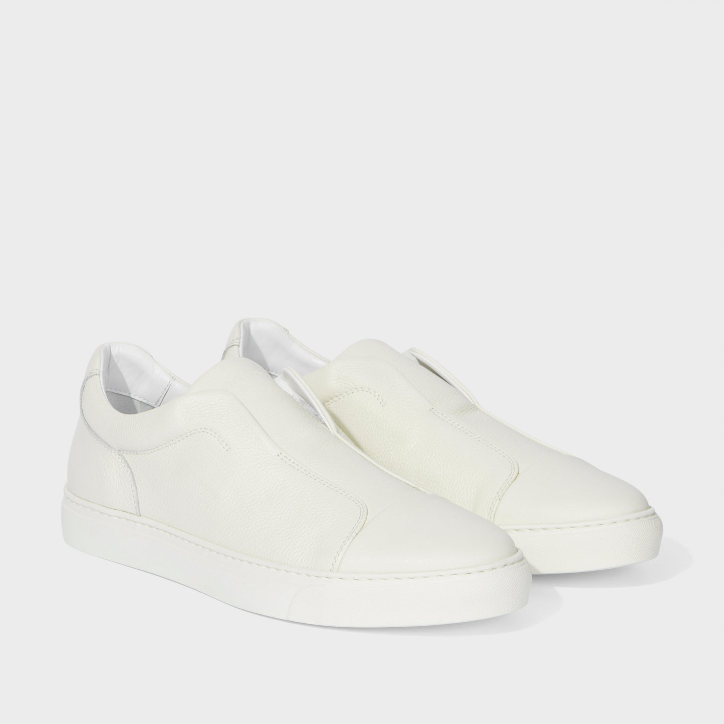 Aaron Soft Milled Calf White