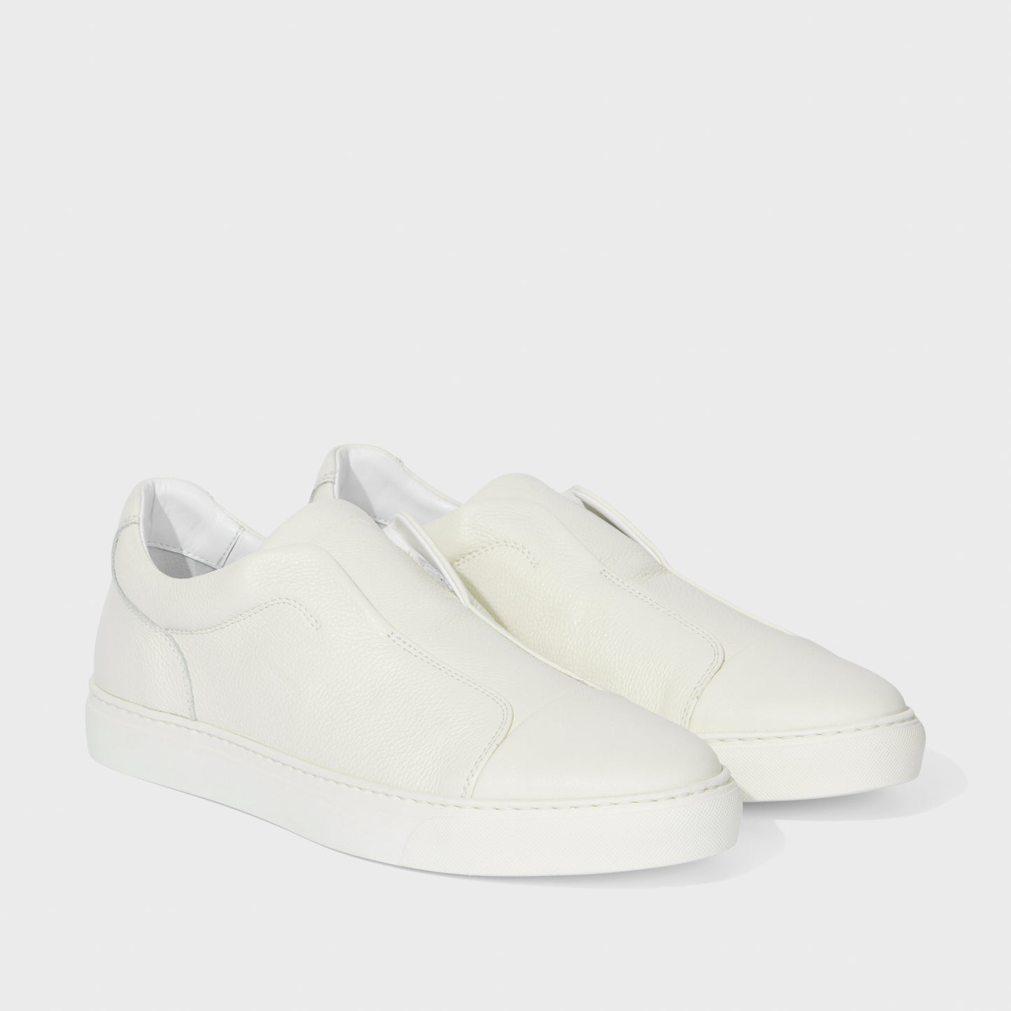 Aaron Soft Milled Calf White