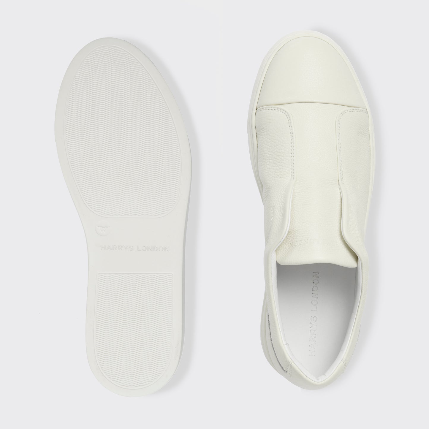 Aaron Soft Milled Calf White