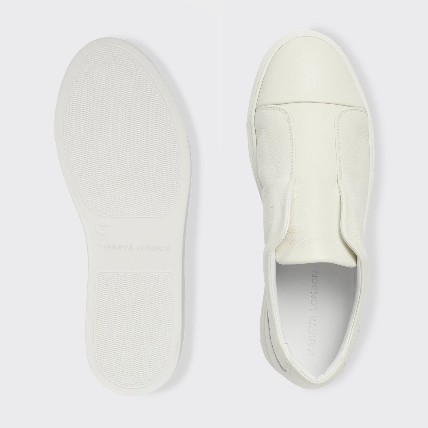 Aaron Soft Milled Calf White