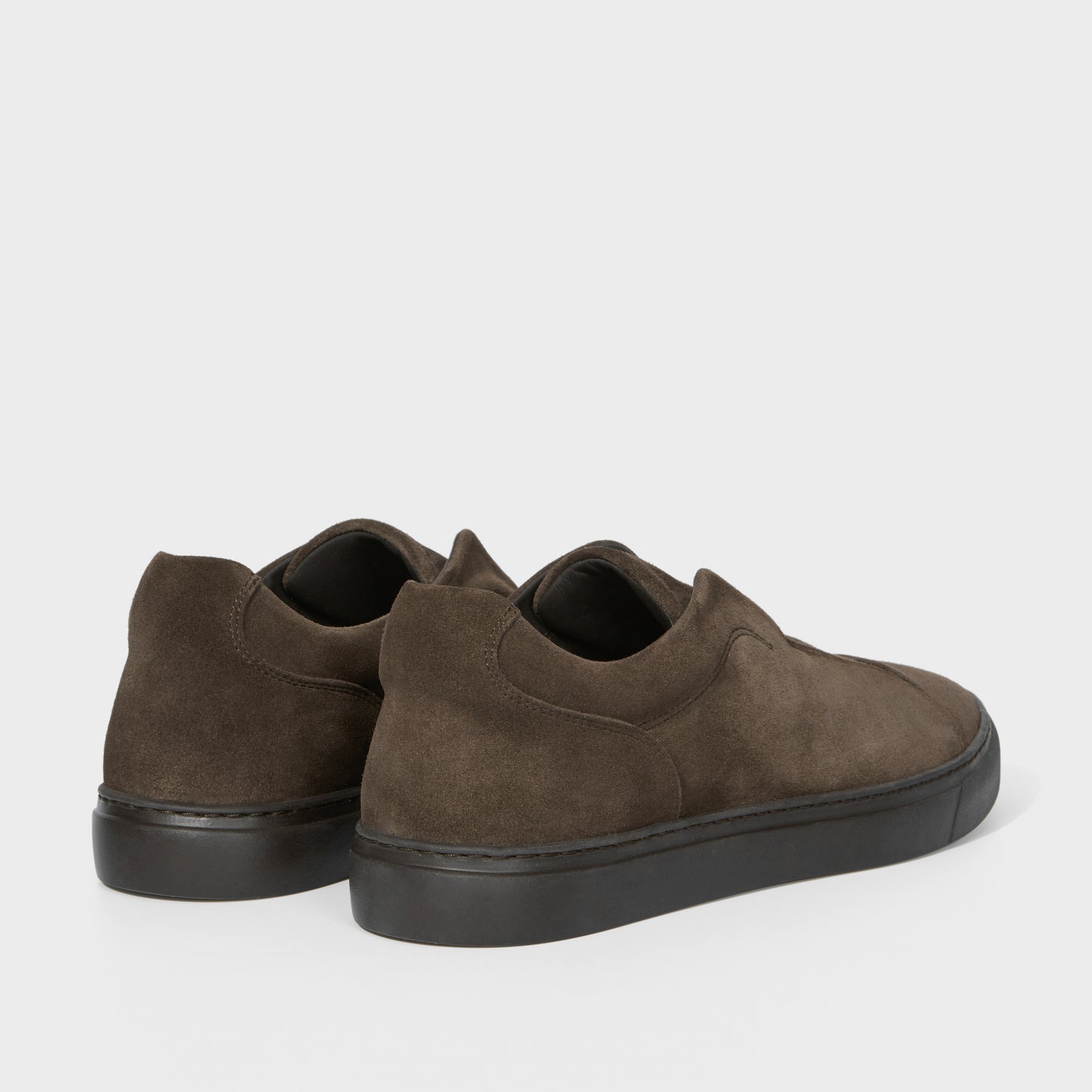 Aaron Velvet Suede Dark Brown