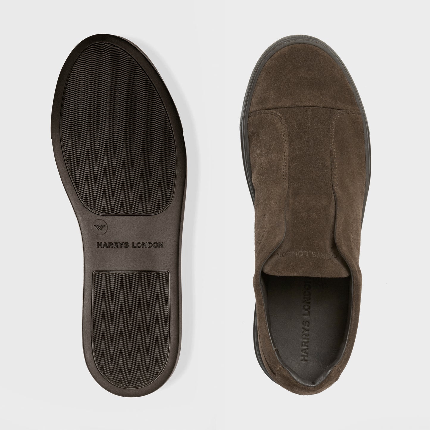 Aaron Velvet Suede Dark Brown