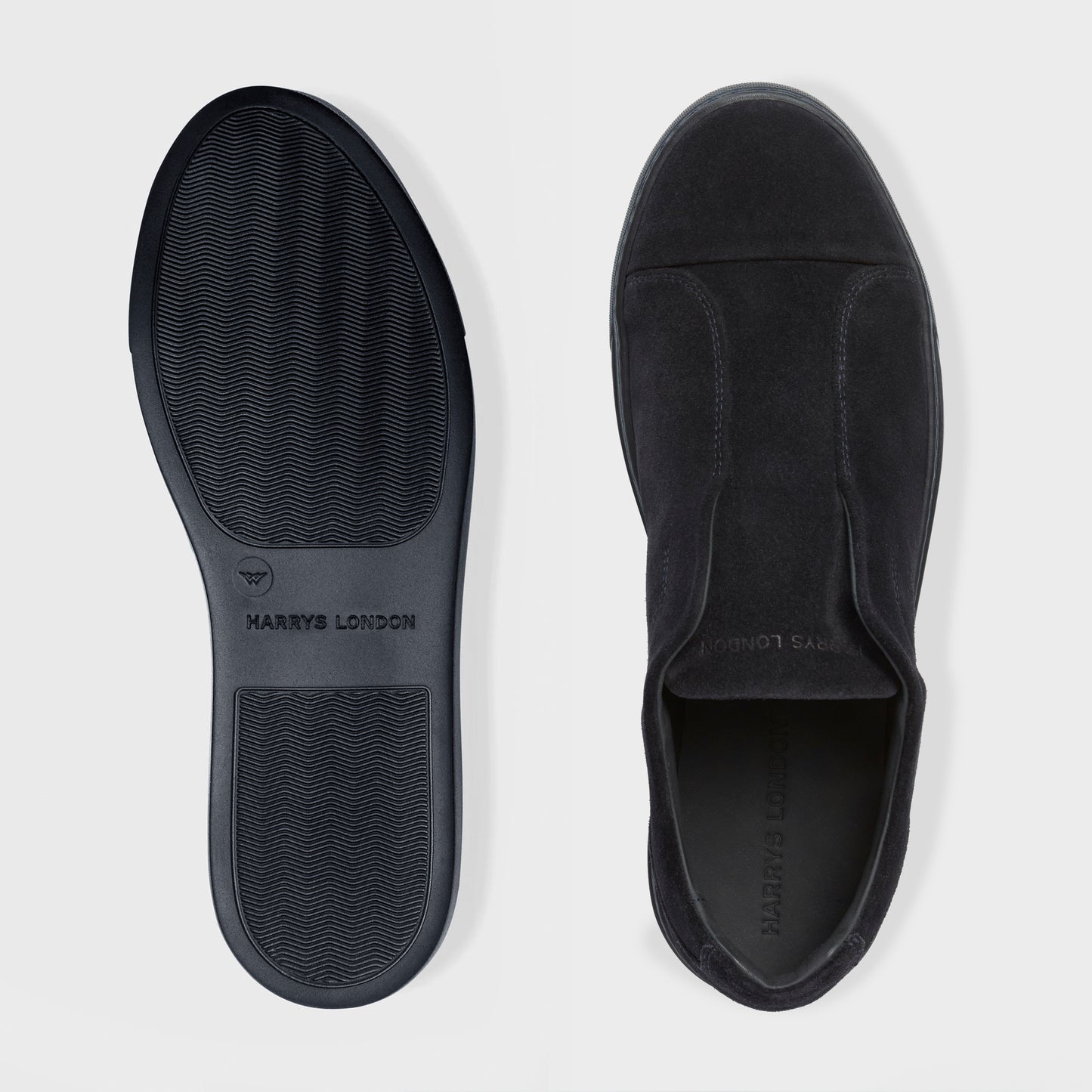 Aaron Velvet Suede Dark Navy