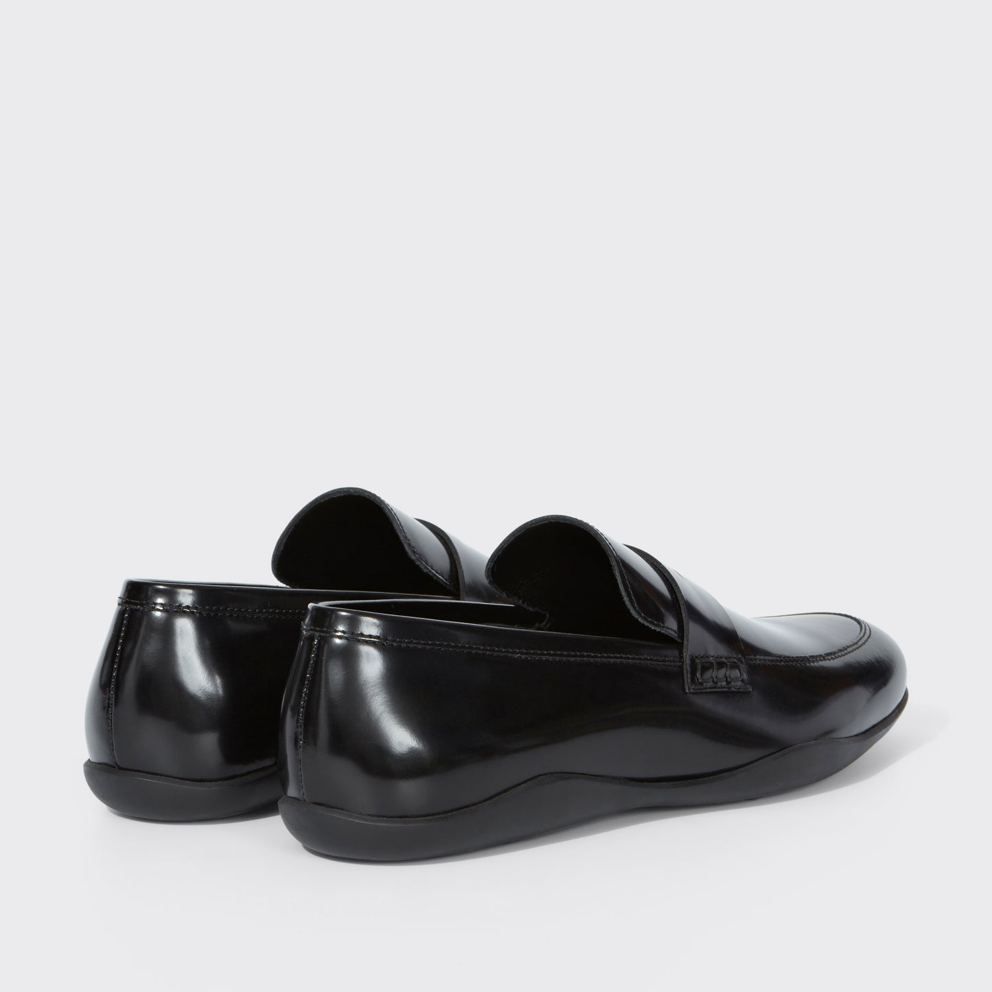Downing G Gloss Satin Calf Black