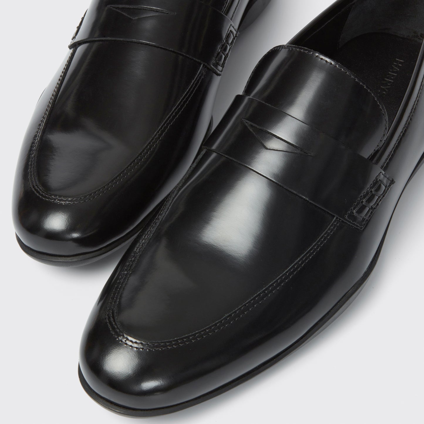 Downing G Gloss Satin Calf Black