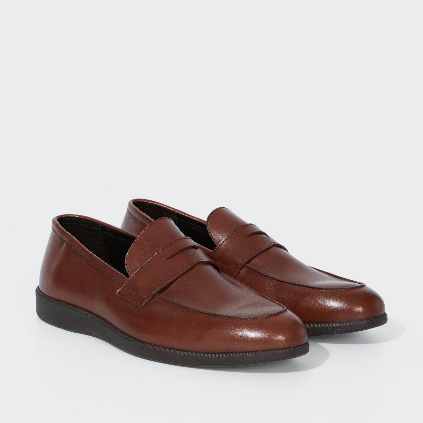 Harley Box Calf Dark Brown
