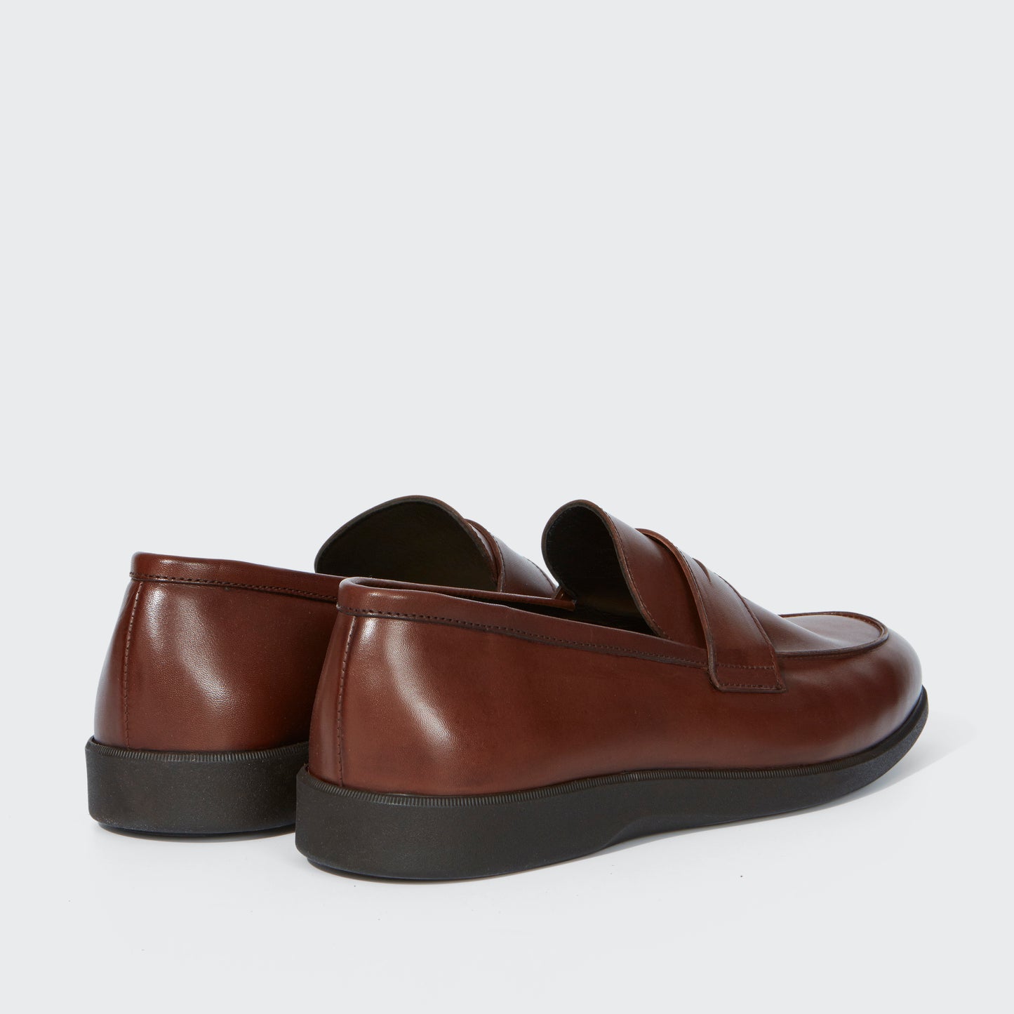 Harley Box Calf Dark Brown