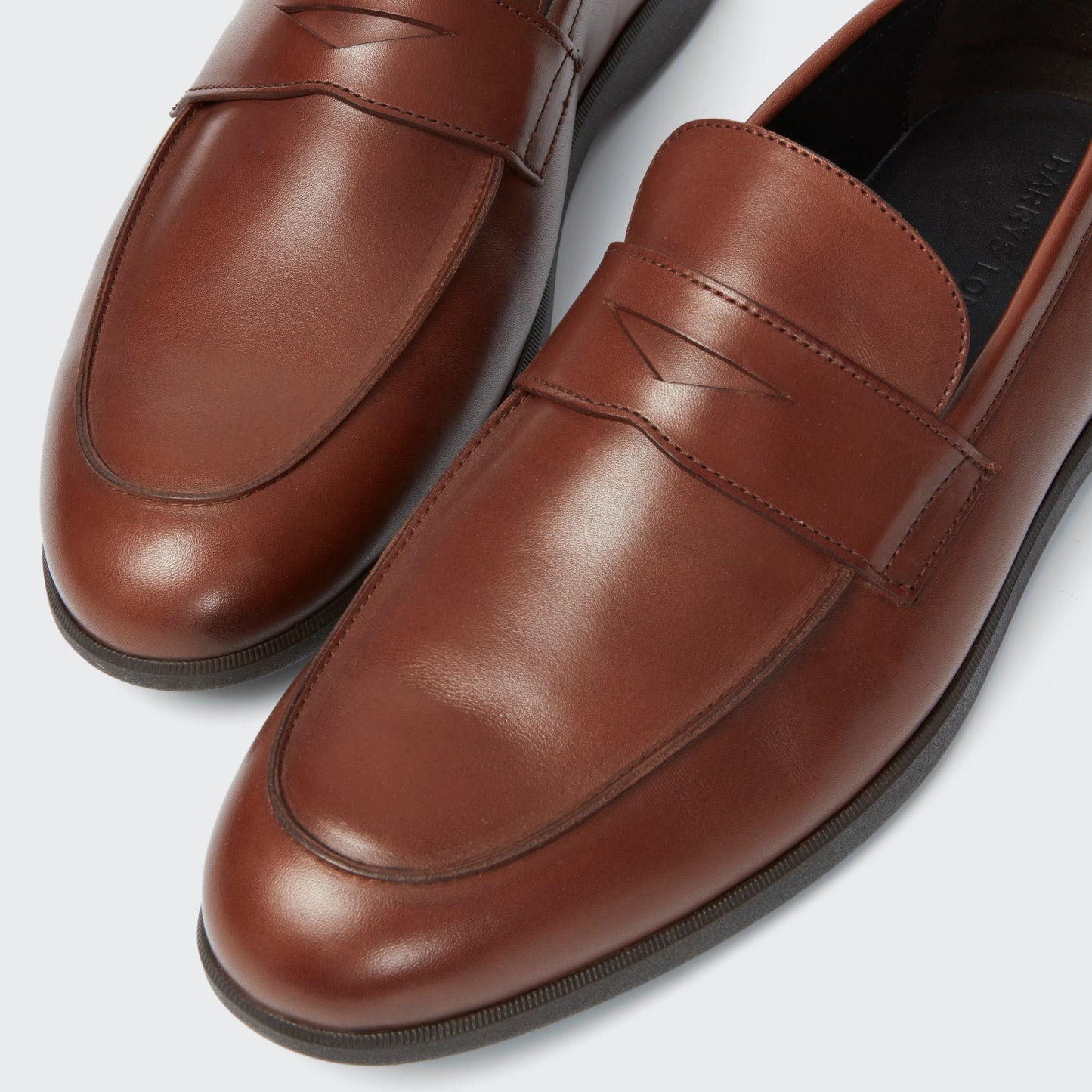 Harley Box Calf Dark Brown