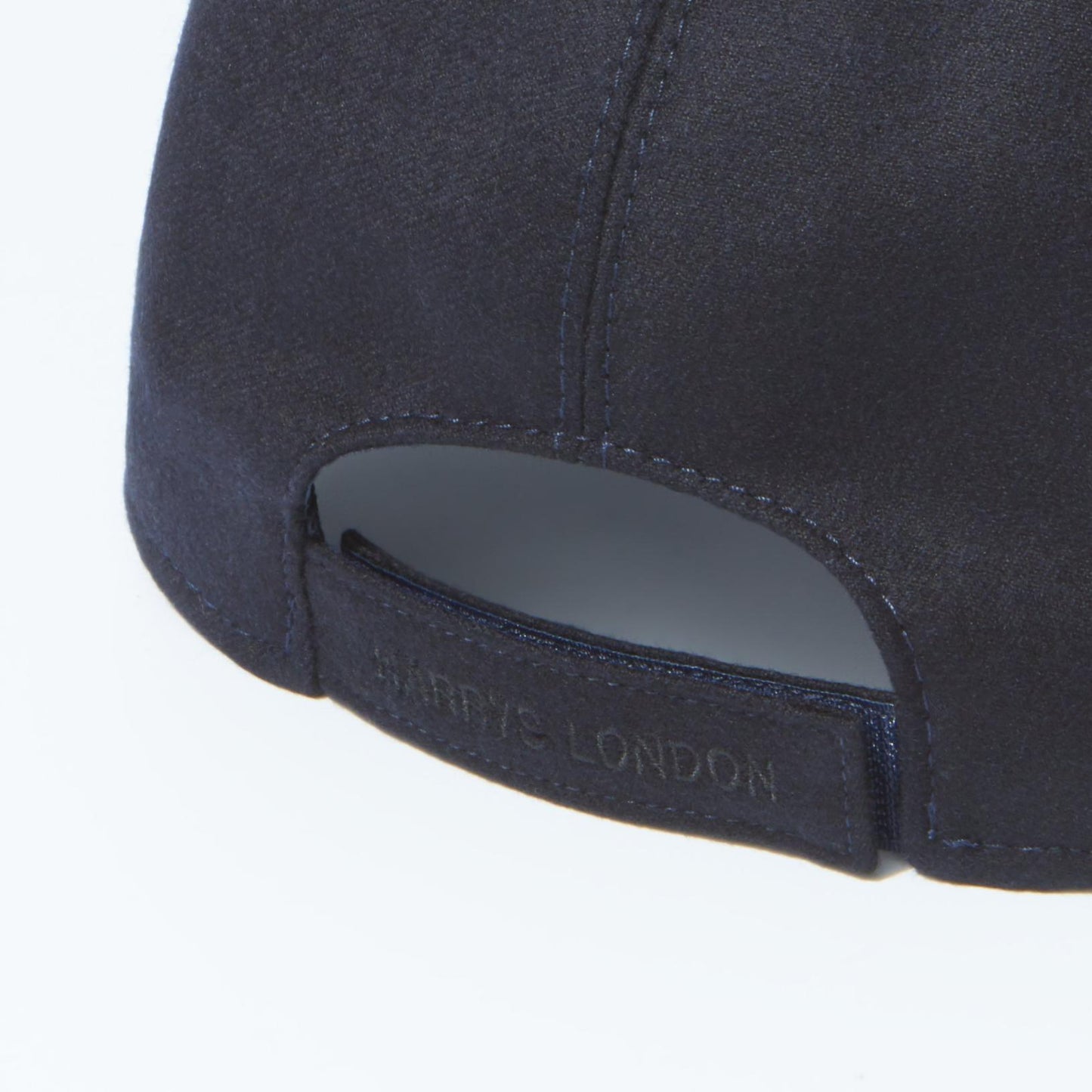 Baseball Cap Wool Cashmere Navy