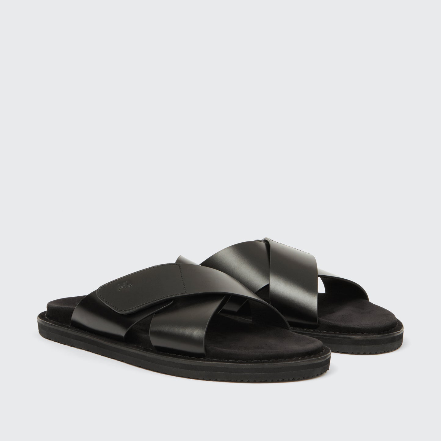 Promenade Cross Satin Calf Black
