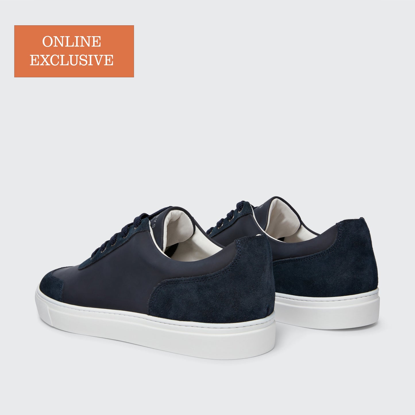 Nimble Tech Leather/Suede Navy