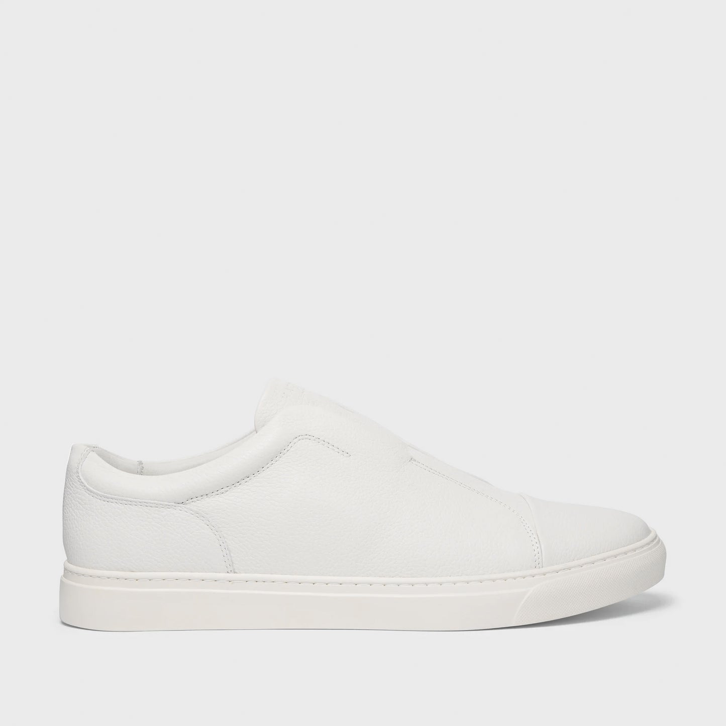 Aaron Soft Milled Calf White