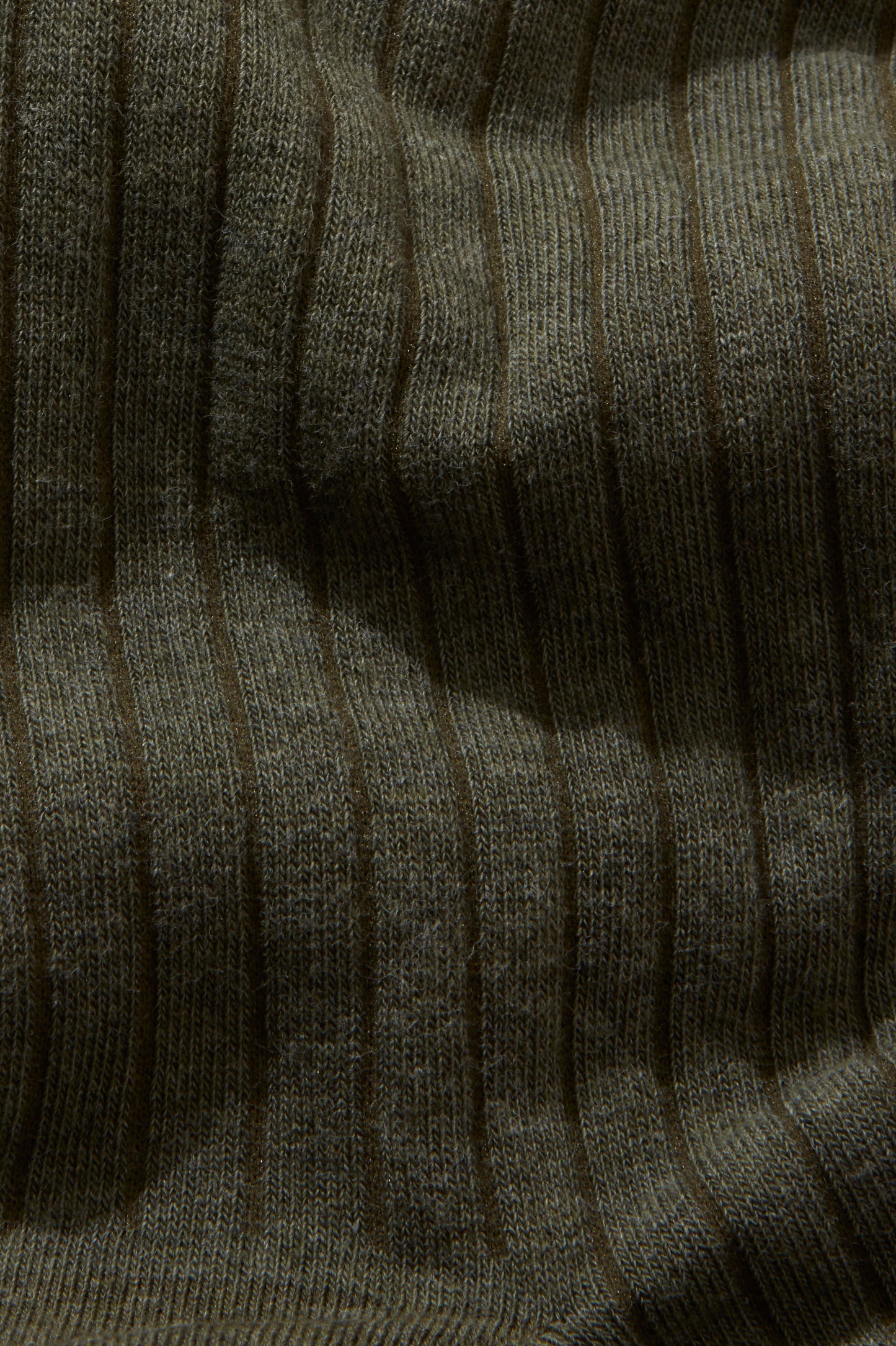 Ribbed Sock Cotton Olive