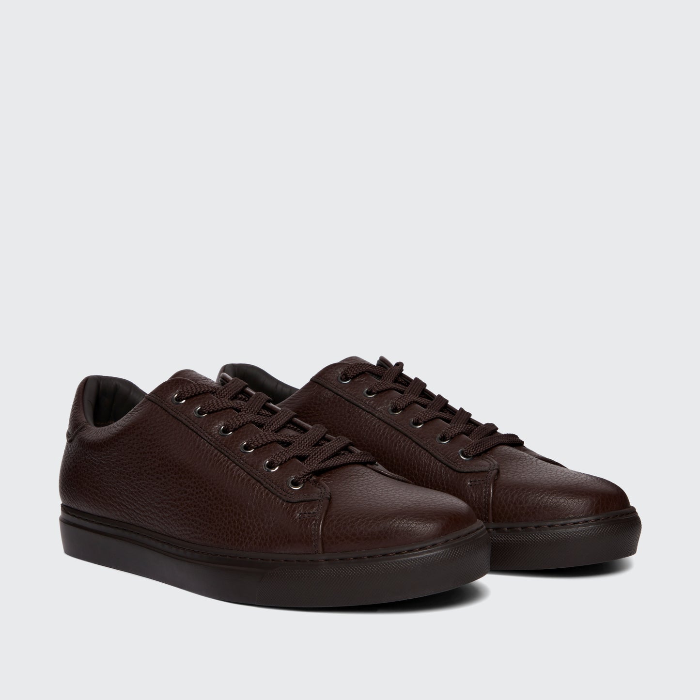 Thomas P Deerskin Dark Brown