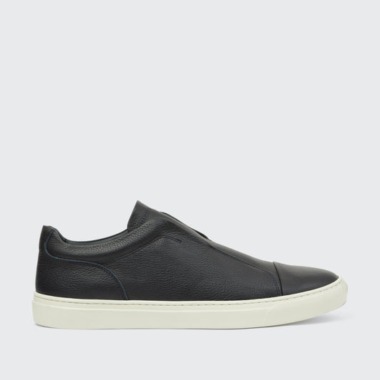 Aaron Soft Milled Calf Dark Navy