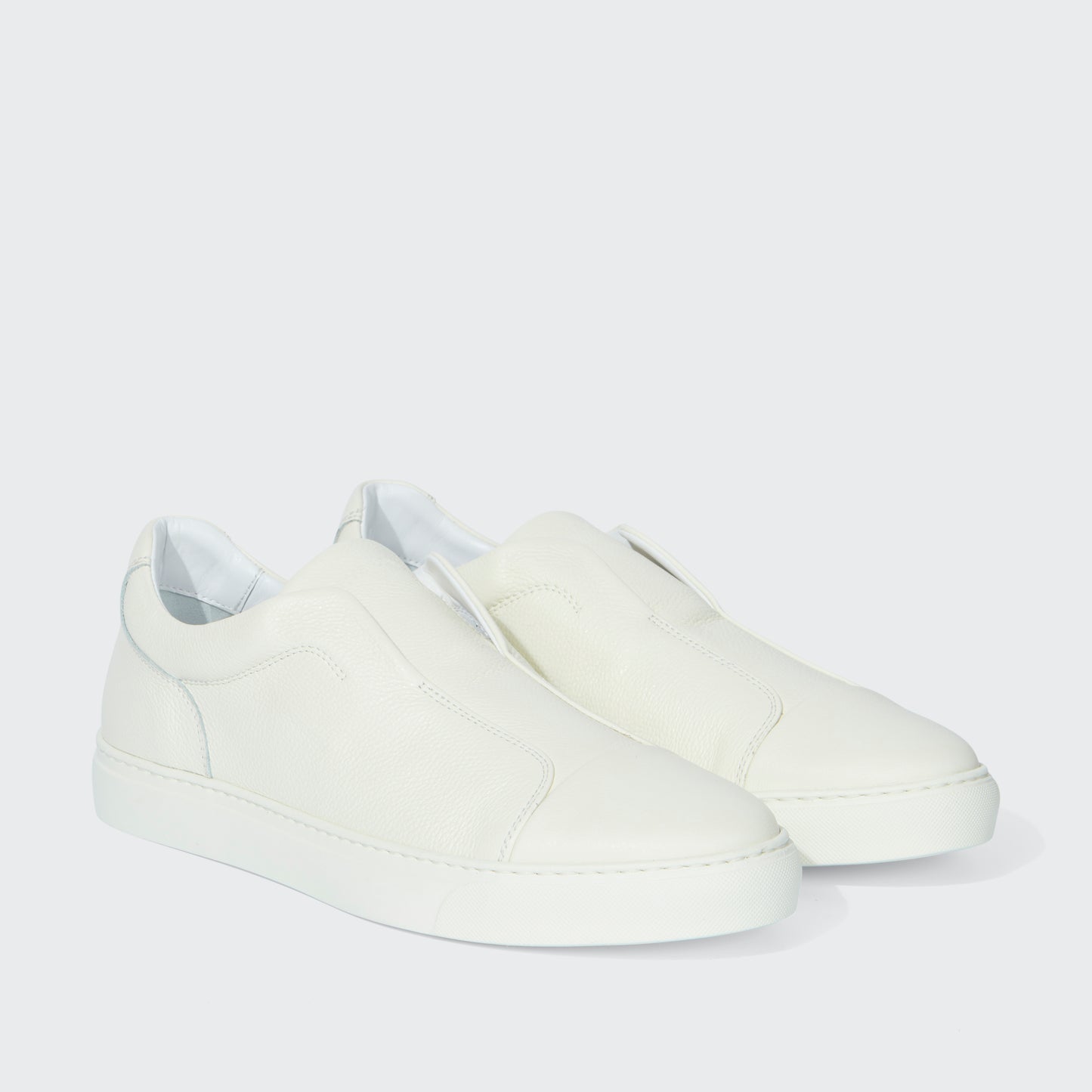 Aaron Soft Milled Calf White