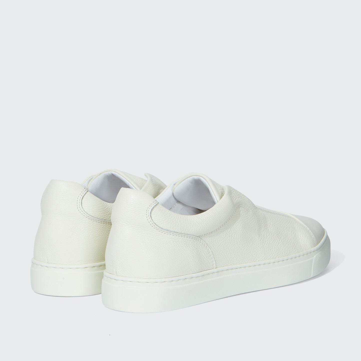 Aaron Soft Milled Calf White