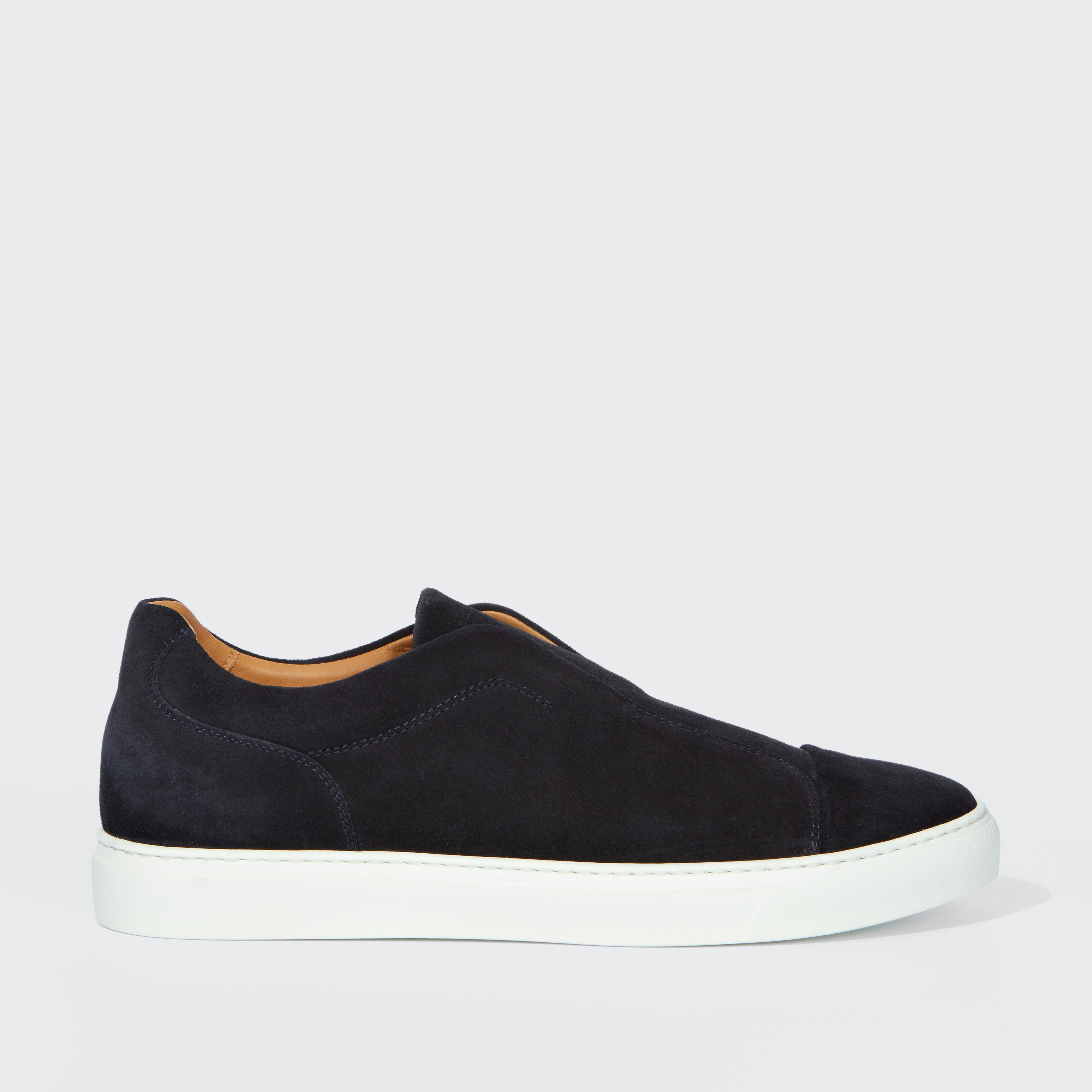 Aaron Suede Dark Navy