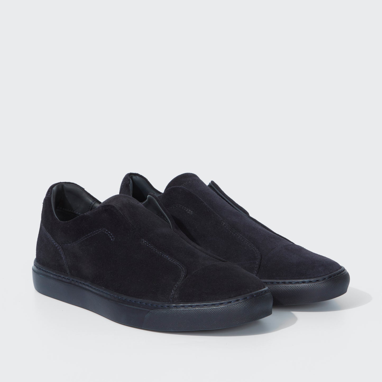 Aaron Velvet Suede Dark Navy