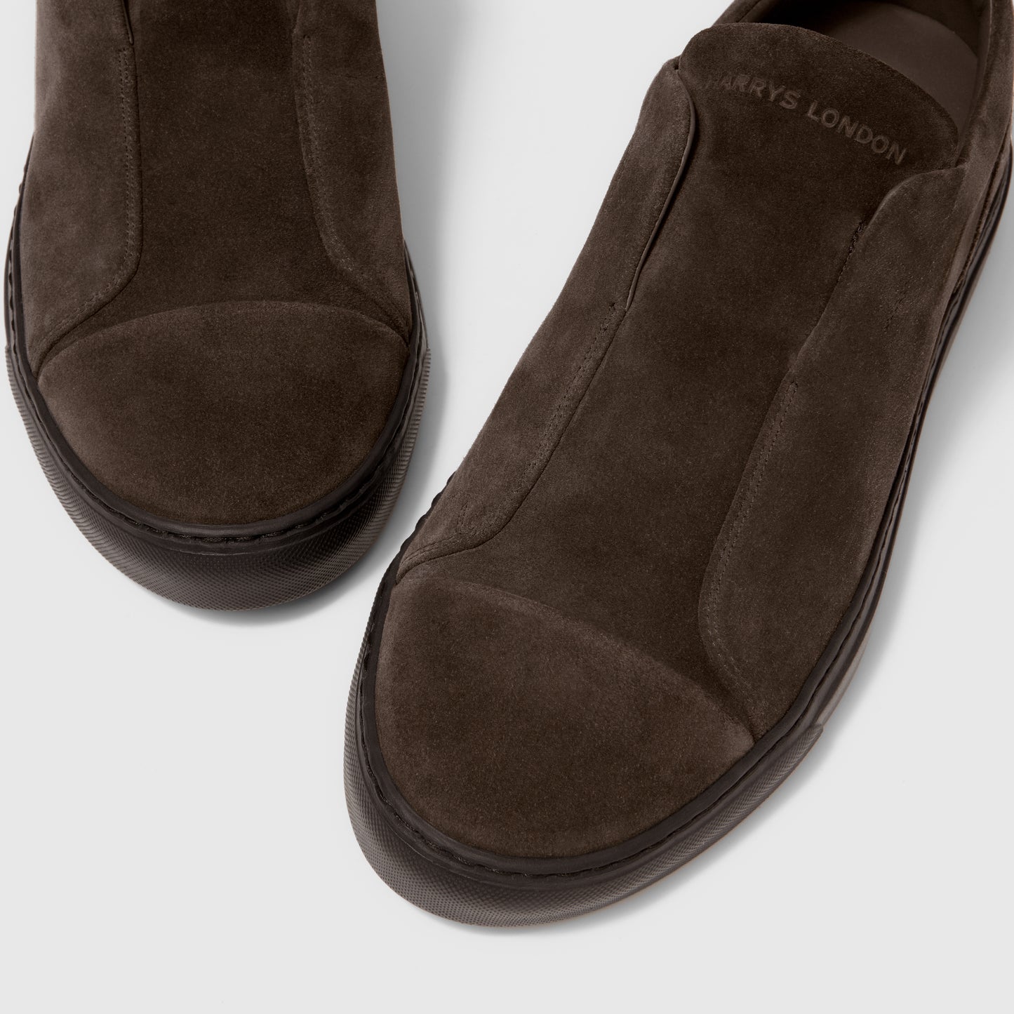 Aaron Velvet Suede Dark Brown