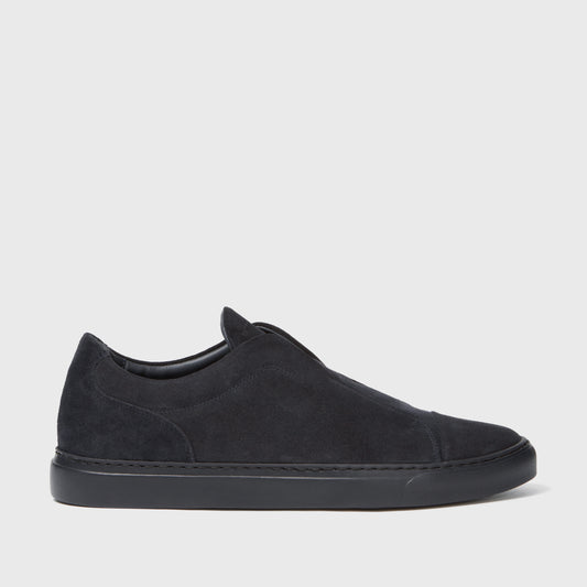 Aaron Velvet Suede Dark Navy