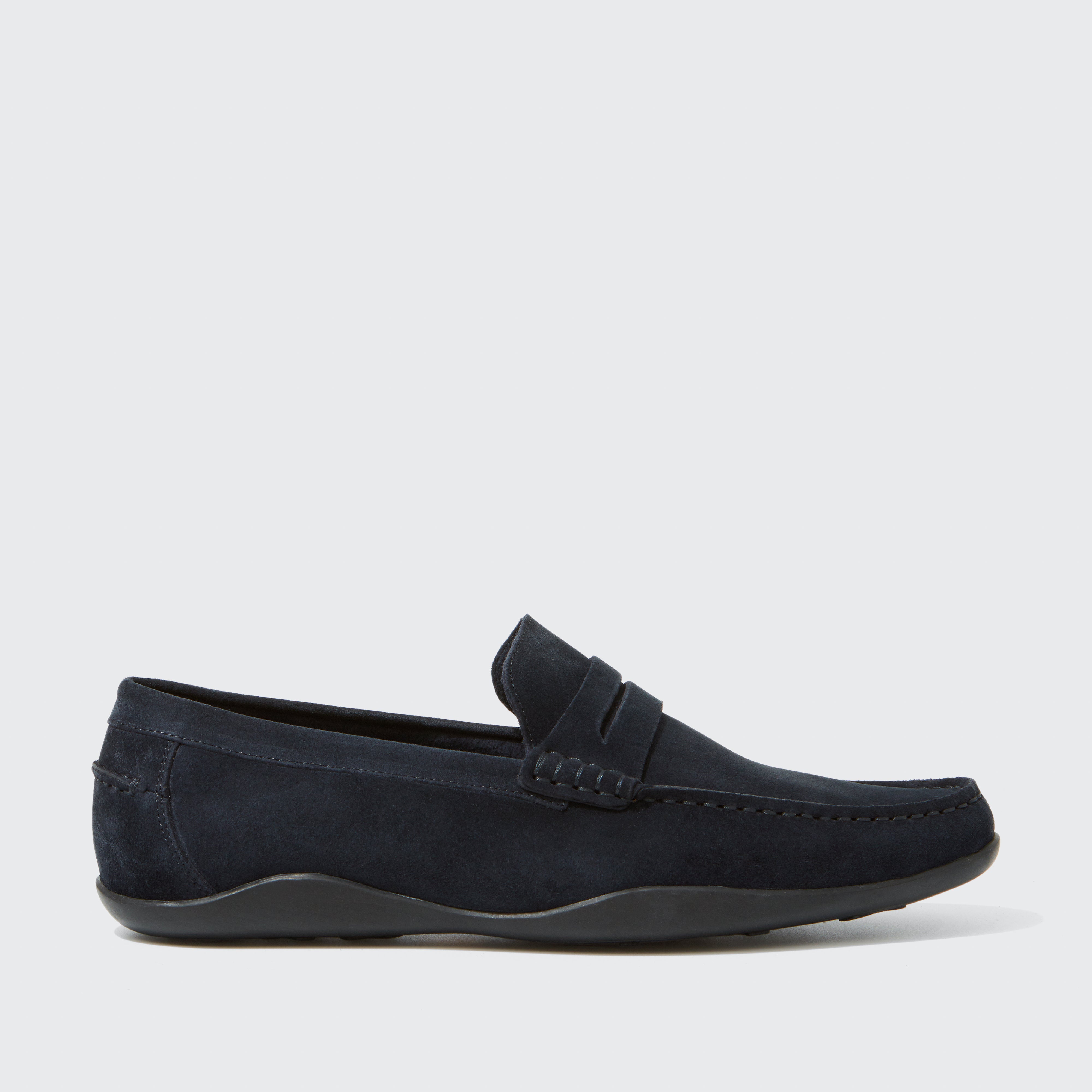 Basel G Full-Grain Suede Midnight