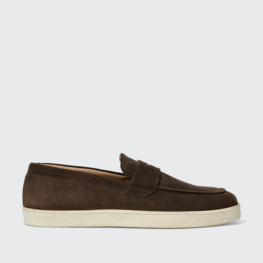 Burton Velvet Suede Dark Brown