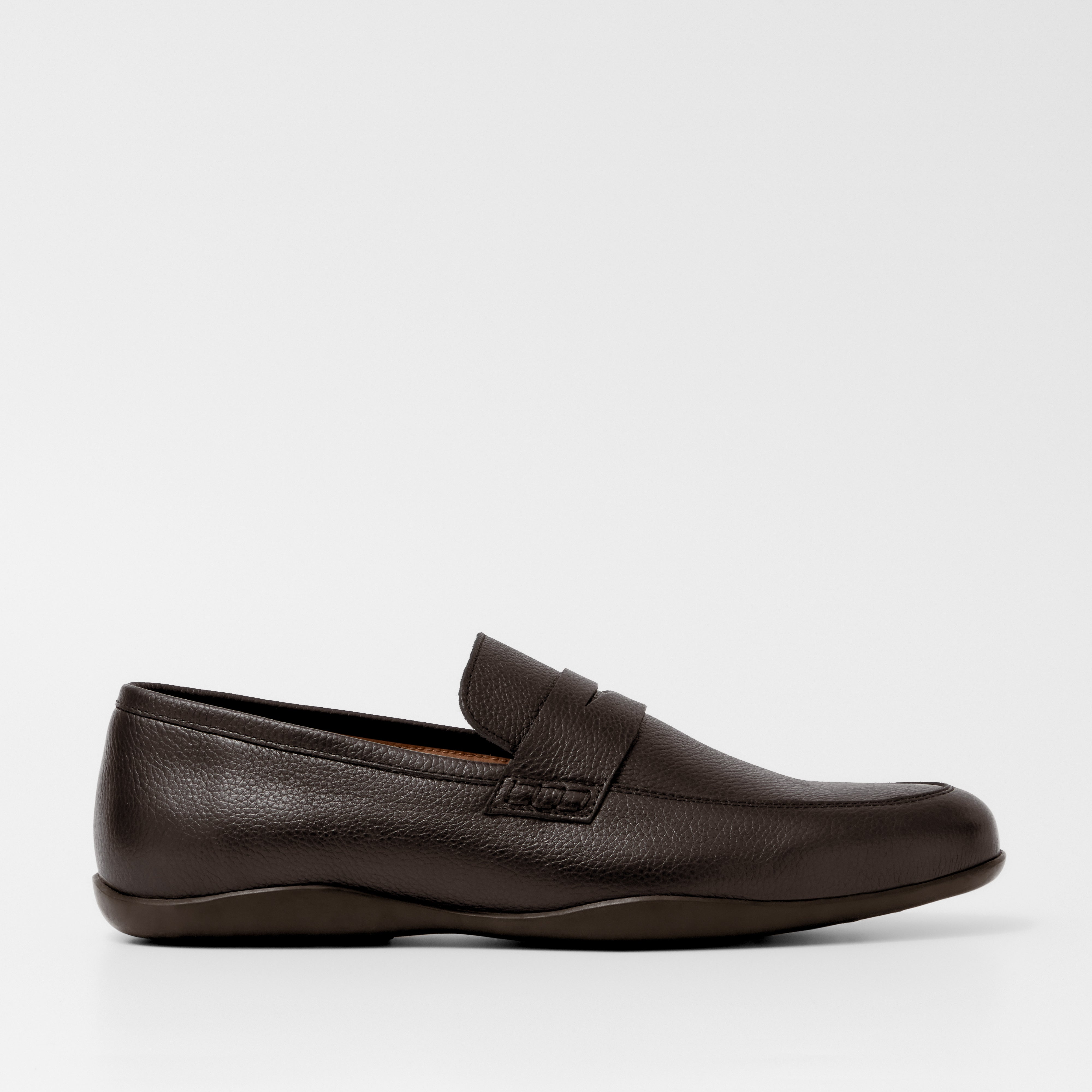 Downing G Soft Milled Calf Dark Brown