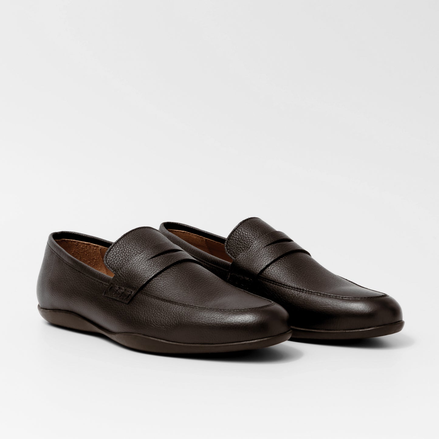 Downing G Soft Milled Calf Dark Brown