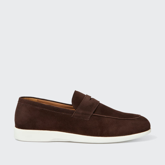 Harley Ranger Suede Dark Brown