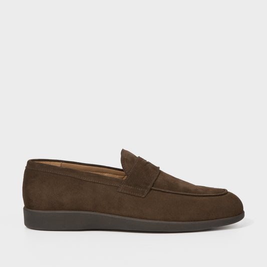 Harley Velvet Suede Dark Brown