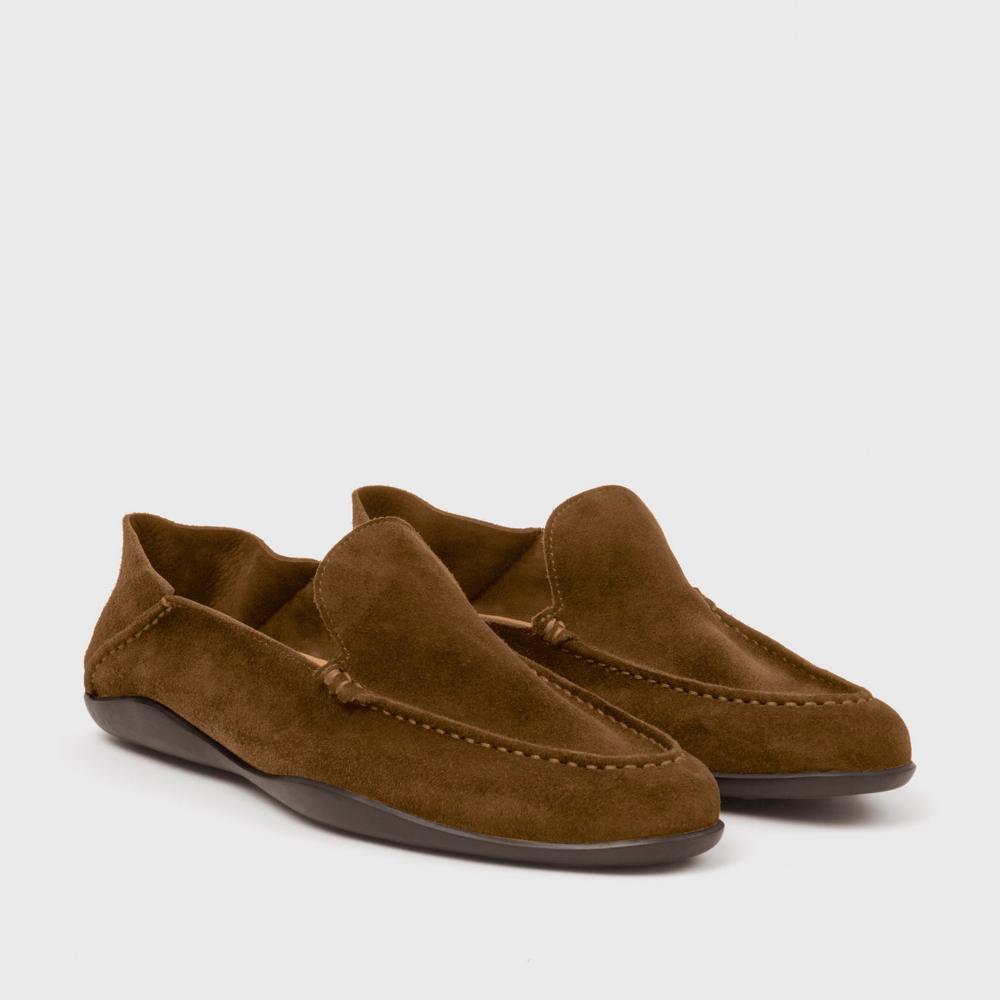 Pierre Collapsible Suede Tobacco