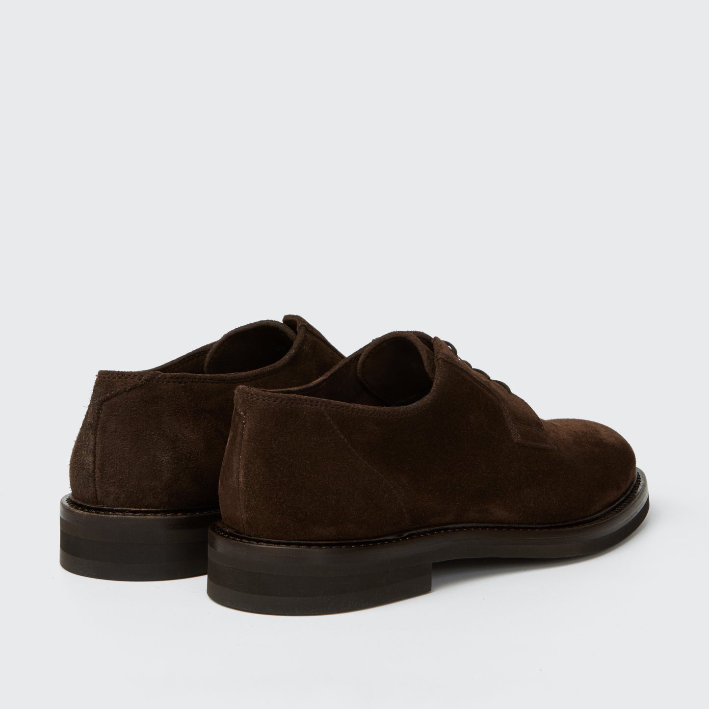 Shore Full-Grain Suede Dark Brown