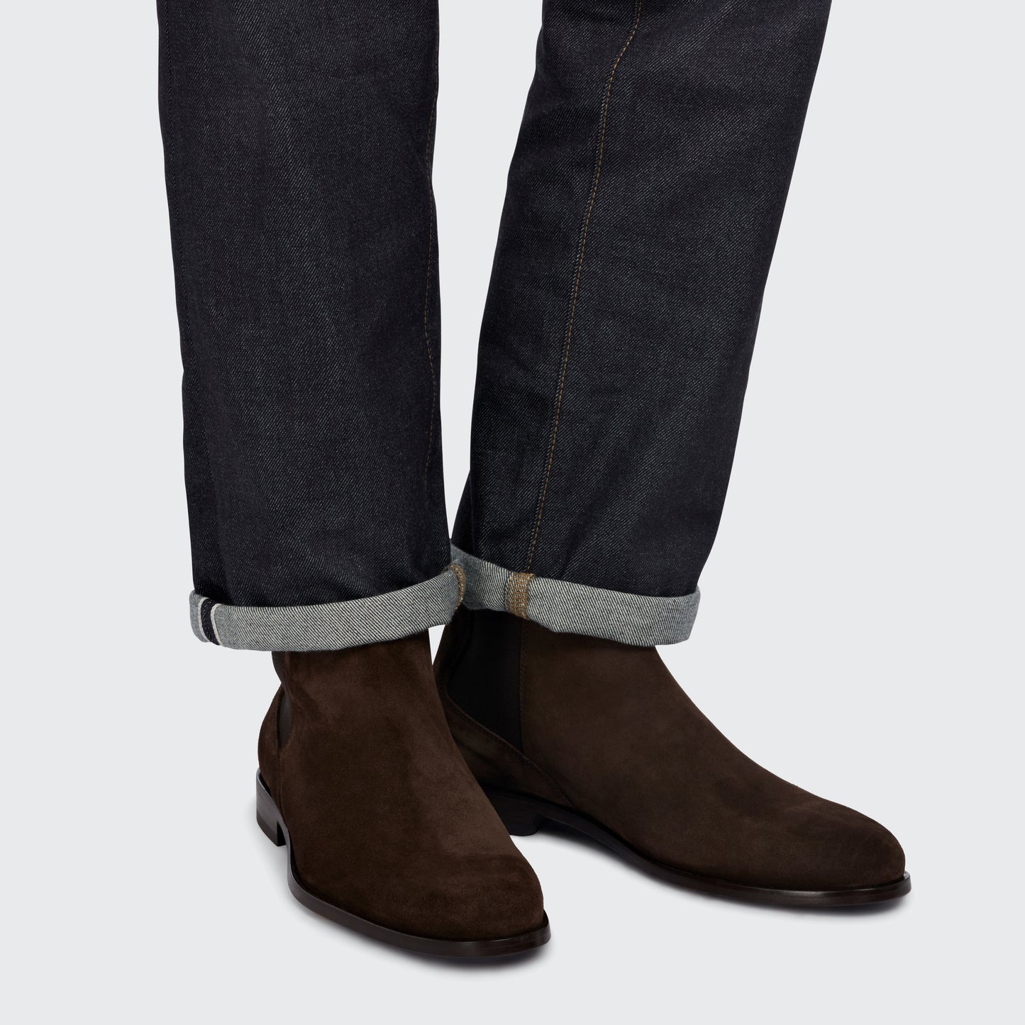 Maddox G Suede Dark Brown