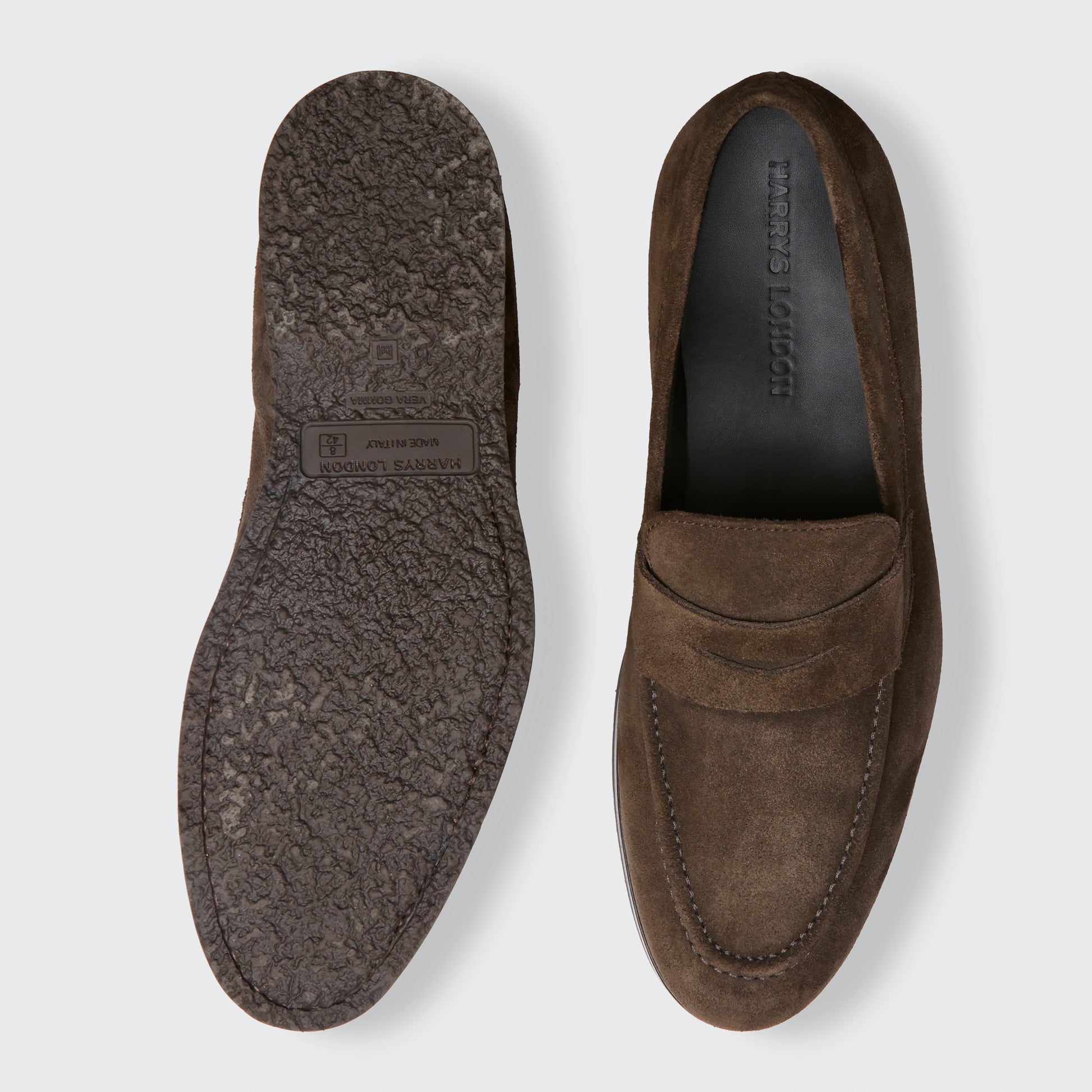 Beck G Suede Espresso – Harrys London - Main Image