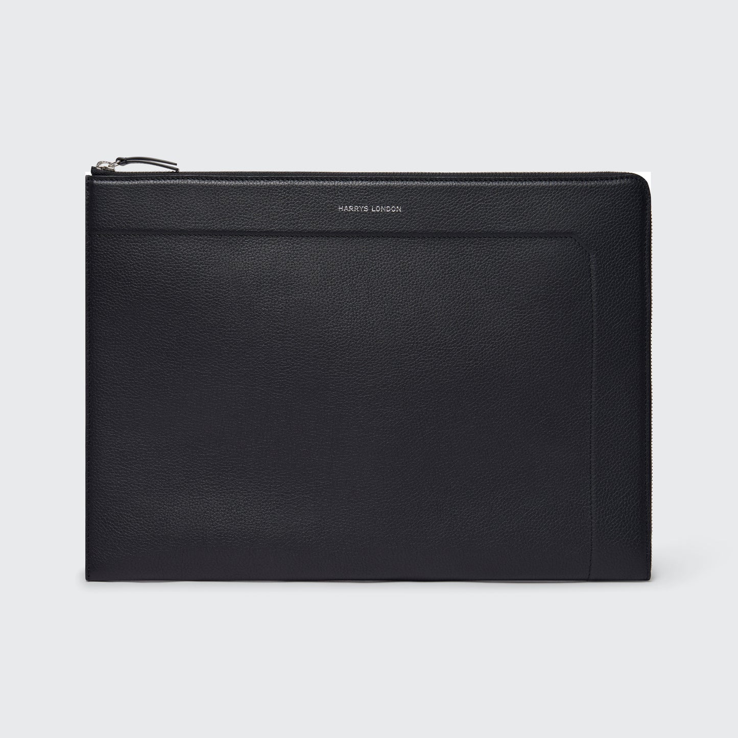 Folio Case Grained Leather Black