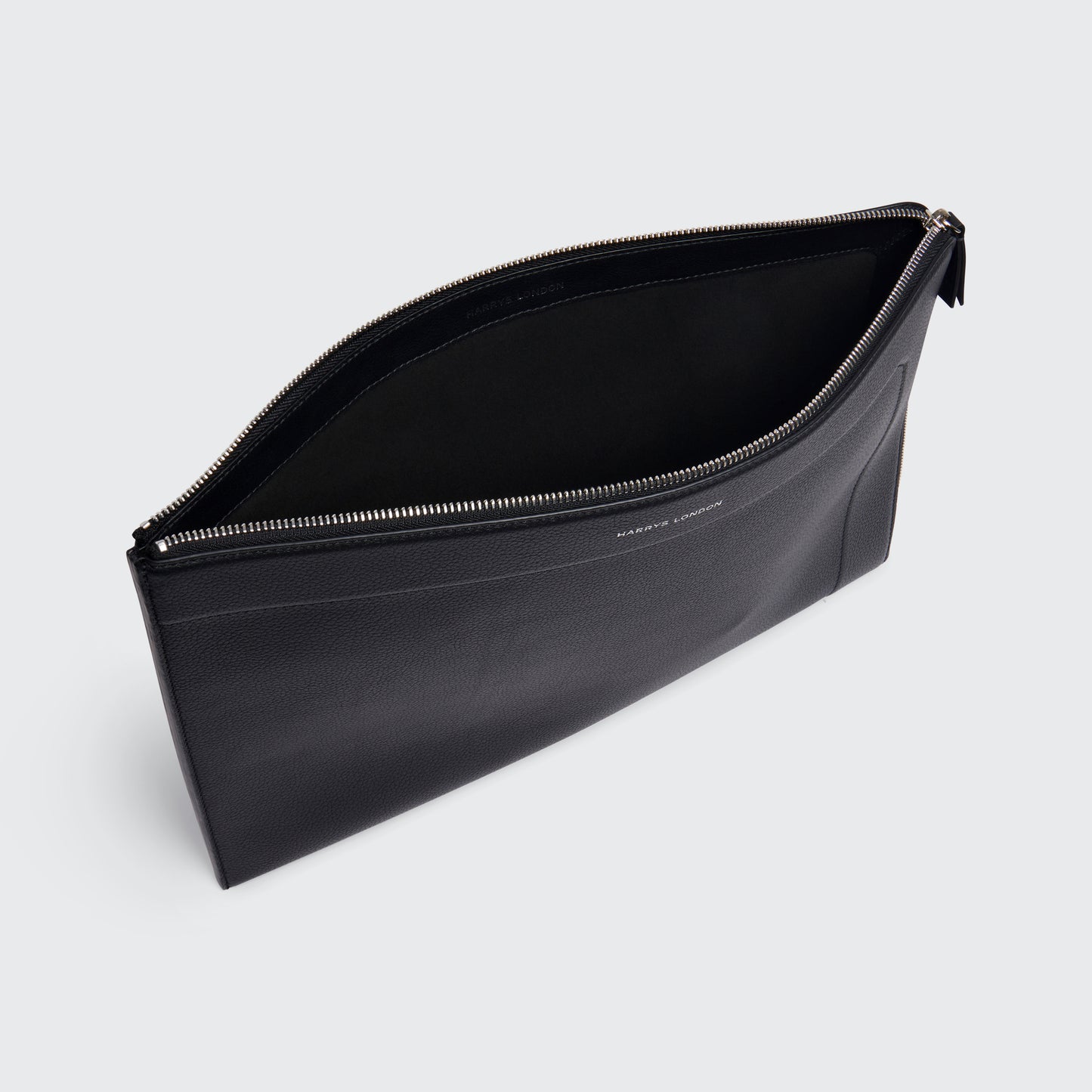 Folio Case Grained Leather Black