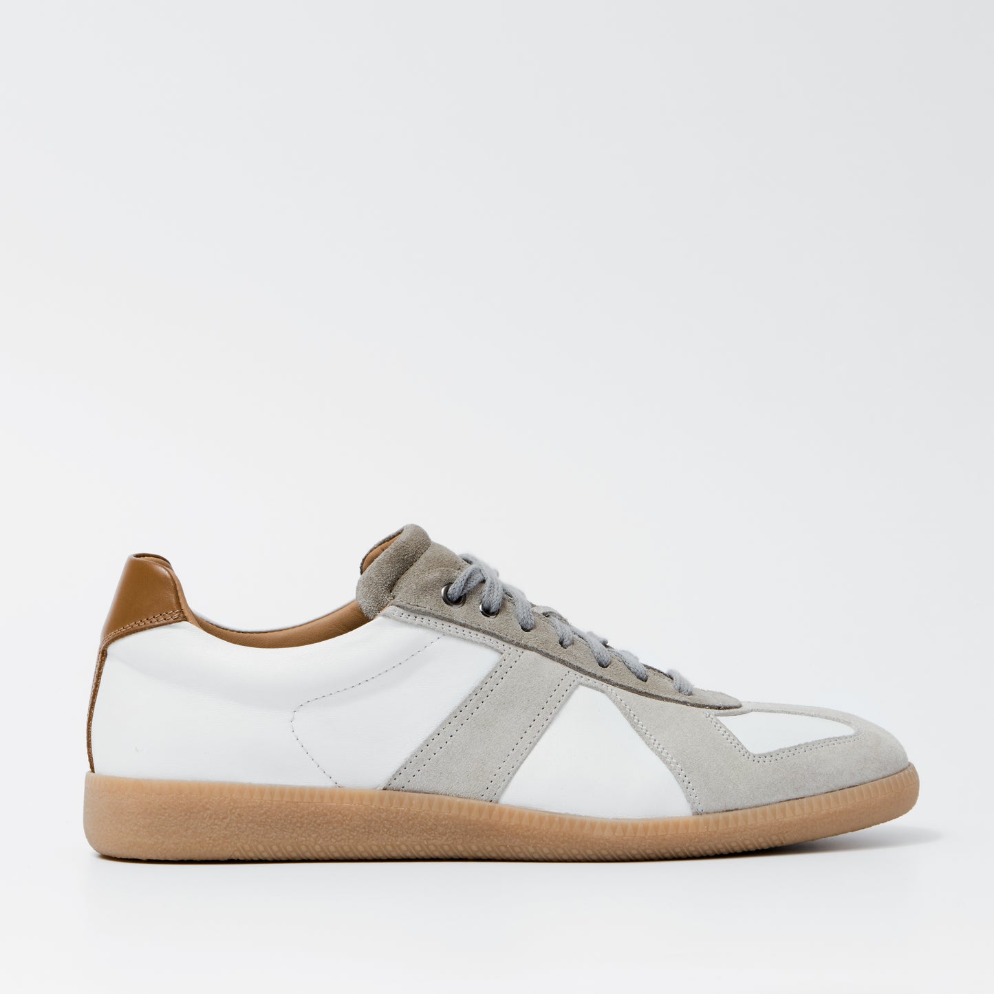 Dessau Trainer Suede/Nappa Grey-White