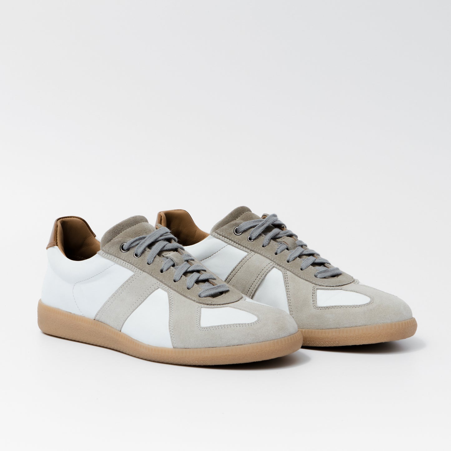 Dessau Trainer Suede/Nappa Grey-White